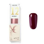 Advent  12 - gél lakk 8 ml - Vöröses bordó -