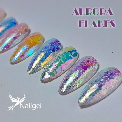 Aurora Pelyhek - Aurora flakes - 9 darabos készlet