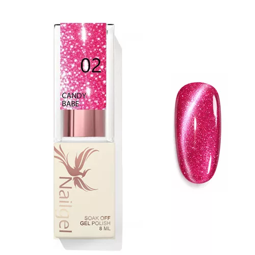 Candy Babe 02 gél lakk 8 Ml
