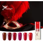 CCO Gél lakk 6 db-os színválogatás - MOULIN ROUGE LOVE - ajándék margarétával