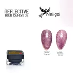 Reflectív Hologram Cat-Eye 02 gél lakk 5 ml