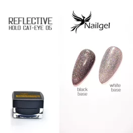 Reflectív Hologram Cat-Eye 05 gél lakk 5 ml