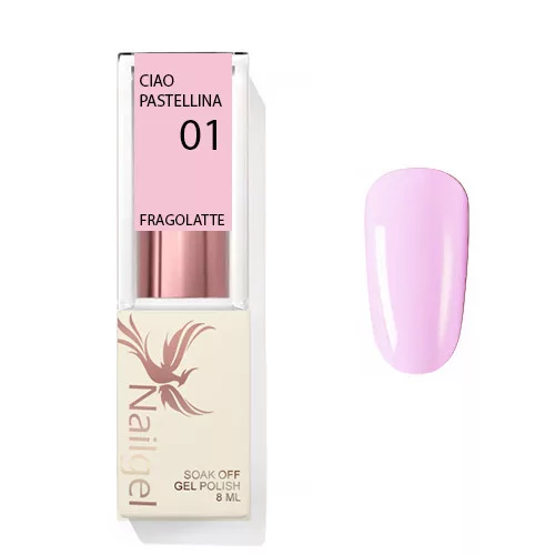 Ciao Pastellina  01 - FRAGOLATTE - gél lakk 8 Ml