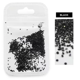 Kristály pixie  strasszkő BLACK
