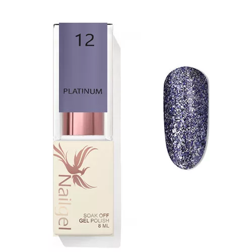 Platinum 012 gél lakk 8 ml