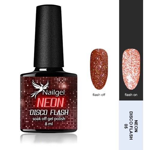 Disco Flash NEON 005 gél lakk 8 ml