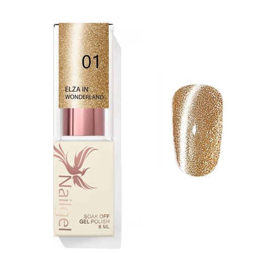 Elza In Wonderland 01 gél lakk 8 Ml