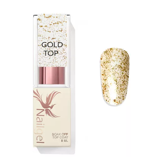 Gold Top Coat - Fényzselé  8ml