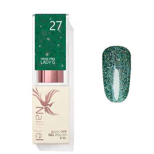 Lady G 027 gél lakk 8 Ml