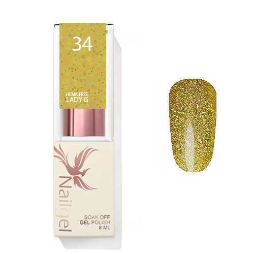 Lady G 034 gél lakk 8 Ml