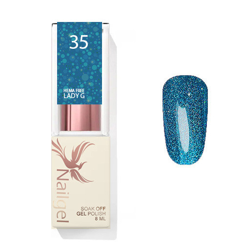 Lady G 035 gél lakk 8 Ml