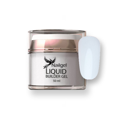 Liquid builder gel - MILKY - 50 ml
