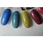 Lady G - June collection - 4-db-os gél lakk készlet ajándék margarétával