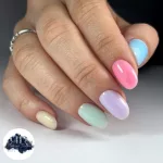 Liquid Polygel Pastel  6 darabos  kollekció pumpás tégelyben, ajándék effect margarétával
