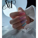 Liquid Polygel Unicorn 5 darabos  kollekció pumpás tégelyben, ajándék margarétával