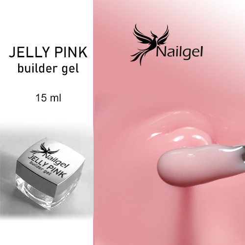 Építő zselé -04- / builder gel Jelly pink 15 ml
