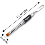 Ecset és spatula eszköz poly és acrygélekhez
