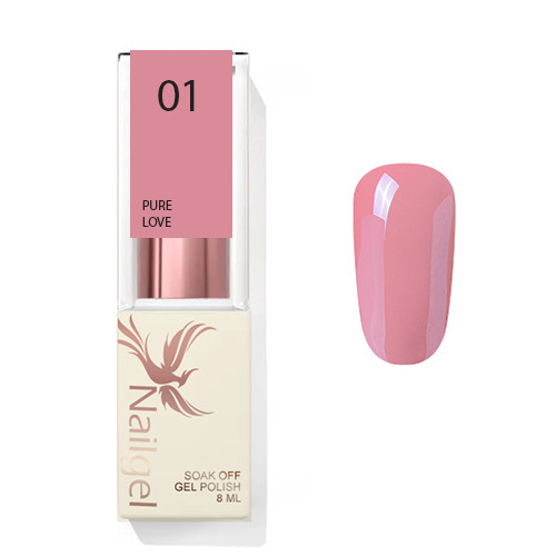 Pure Love 001 gél lakk 8 Ml