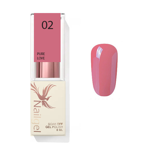 Pure Love 002 gél lakk 8 Ml