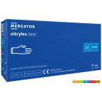 NITRYLEX BASIC (M) A100 BLUE - nitril púdermentes kék vizsgálókesztyű M