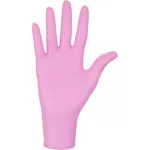 Nitrylex pink (S) nitril púdermentes világos rózsaszín vizsgálókesztyű S                    