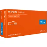 Nitrylex orange (S) nitril púdermentes vizsgálókesztyű S                    