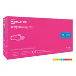 Nitrylex magenta (L) nitril púdermentes magenta(intenzív pink) színű vizsgálókesztyű L        