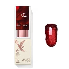 Rubyland 02 gél lakk 8 Ml