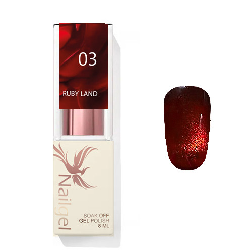 Rubyland 03 gél lakk 8 Ml