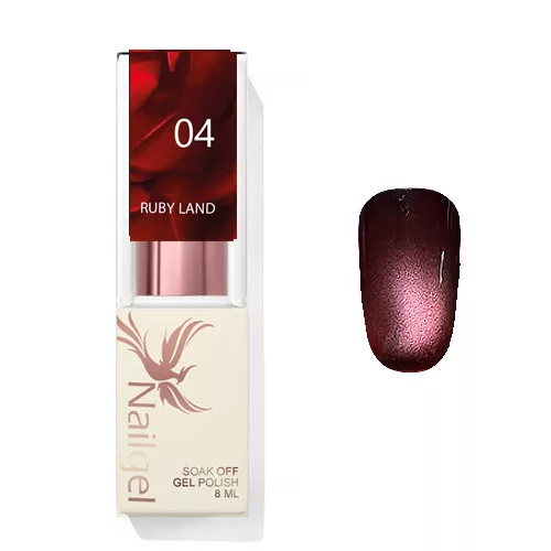 Rubyland 04 gél lakk 8 Ml