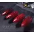 Ruby Red 4 darabos gél lakk kollekció ajándék margarétával