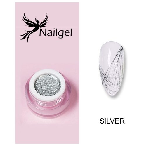 Spider gel - silver