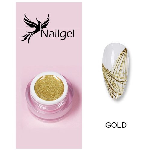Spider gel - gold