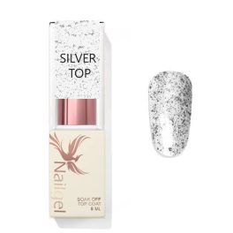 Silver Top Coat - Fényzselé  8ml