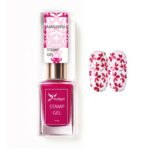 Nyomdalakk - Stamp gel – MAGENTA 10 ml