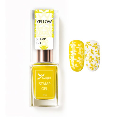 Nyomdalakk - Stamp gel – YELLOW 10 ml