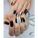 Ultra Black gél lakk  8 Ml