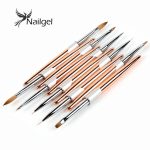 Természetes szőrű, porcelán ecset -6-os,  Kolinsky