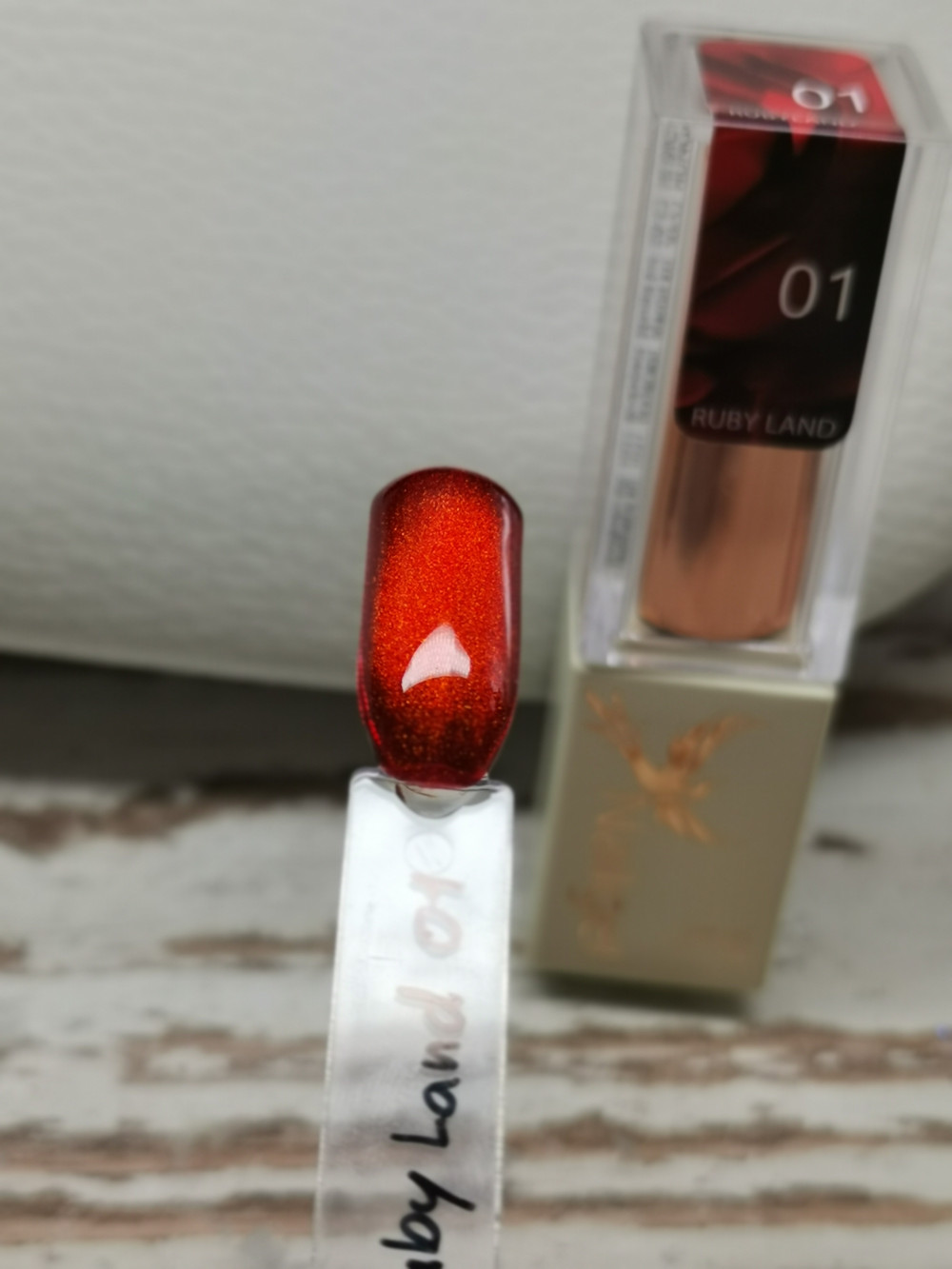 Rubyland 01 gél lakk 8 Ml
